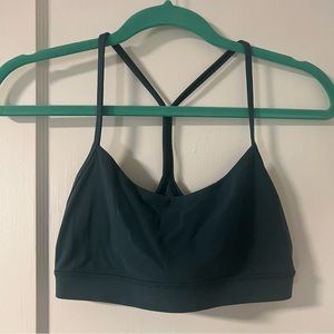 Teal lulu power y bra